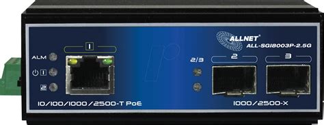 Allnet Allsgi Switch Port Gigabit Ethernet Poe Sfp Bei