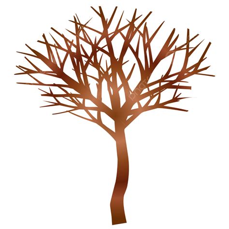 Dry Tree In Season Vector Ghost Tree Bare Tree Dry Dead Trees PNG