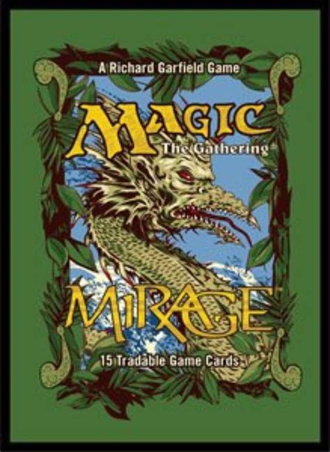 Magic MTG Players Card Sleeves Retro Core Mirage MTGS 254 80