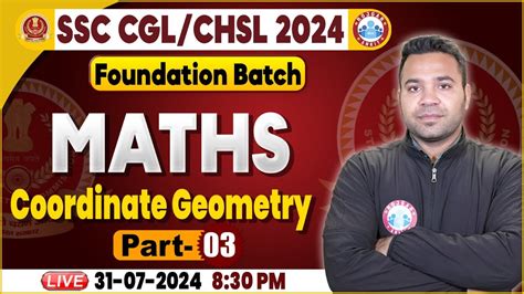 Coordinate Geometry Maths Class For Ssc Cgl Chsl Ssc Maths