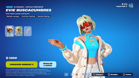 NUEVA SKIN EVIE BUSCACUMBRES TIENDA FORTNITE 20 DE ENERO 2024 20