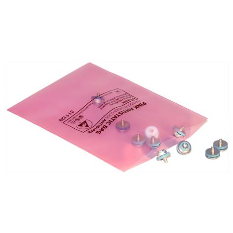 Pink Antistatic Bags Open Top Antistat Us Esd Protection