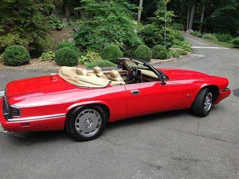 Purchase used 1996 Red Jaguar XJS Convertible in Darien, Connecticut ...