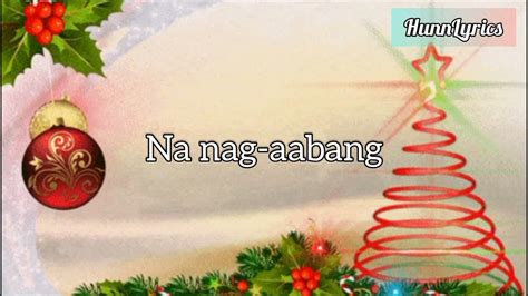 Pasko Sa Pinas Yeng Constantino Lyric Video Youtube