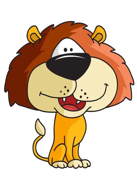 Cute Lion Cartoon Stock Vector By Tarantul2 95237496