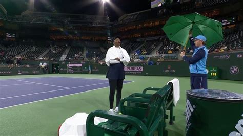 Play Cancelled For The Day At 2024 Indian Wells Open Due To Rain As