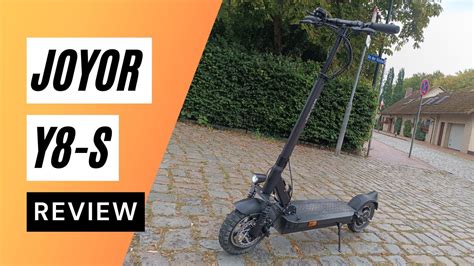 JOYOR Y8 S E Scooter Mit FETTEN REIFEN Im Test Deutsch YouTube