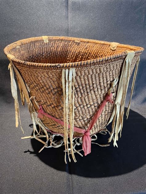 1900s 1920s Apache Burden Basket Cahokia Mounds State Historic Site