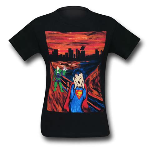 Superman 'The Scream' T-Shirt - GeekAlerts