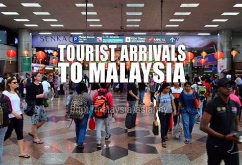 Tourist Arrivals To Malaysia