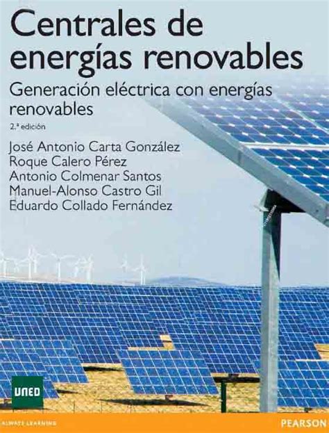 Ingebook Centrales De EnergÍas Renovables 2ed Generación Eléctrica