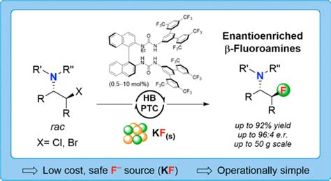 Hydrogen Bonding Phase Transfer Catalysis With Potassium Fluoride