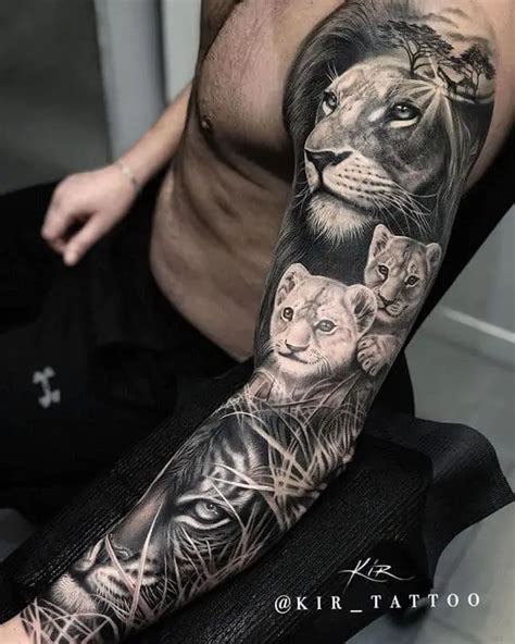 Top More Than 80 Lion And Cub Tattoo Designs Latest In Coedo Vn