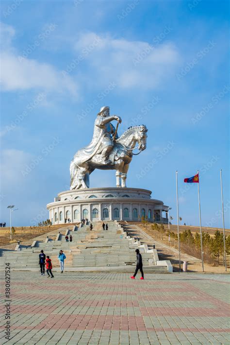 The Genghis Khan Equestrian Statue Part Of The Genghis Khan Statue