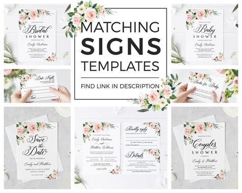 Advice And Wishes For Mr And Mrs Sign Template Printable Etsy