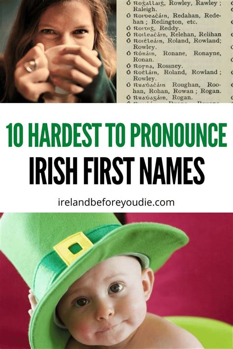 The Hardest To Pronounce Irish First Names Artofit