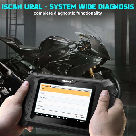 OBDSTAR ISCAN URAL Intelligent Motorcycle Diagnostic Tool Portable