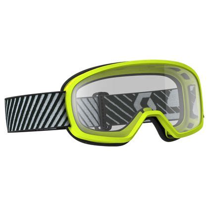 Masque Cross Scott Buzz Mx Jaune Ecran Clair Motoblouz