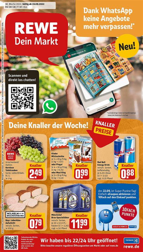 Den neuesten REWE Prospekt online blättern