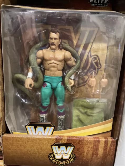 Mattel Wwe Elite Collection Legends Series Jake The Snake Roberts