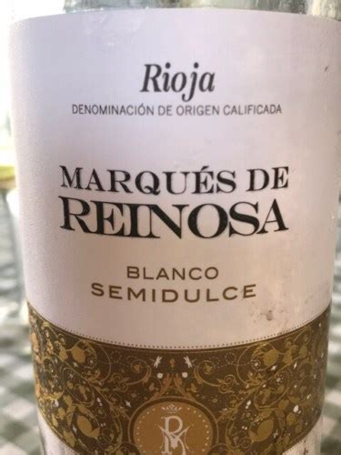 Marqués de Reinosa Blanco Semidulce Vivino US