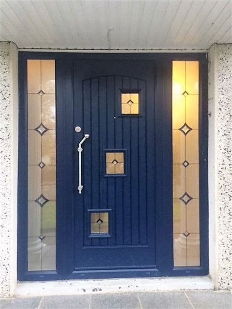 Palladio Composite London Door In Blue Front Door Porch Front Doors