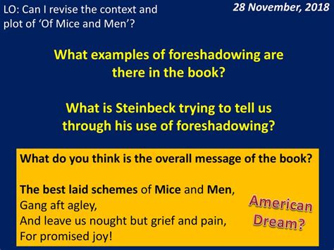 Title Context And Plot Date 28 November Ppt Download