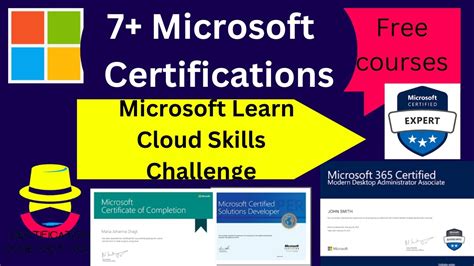 Microsoft Free Certifications Courses Microsoft Cloud Skills