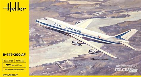 Boeing 747 200 Air France Modellbauversand Hanke 35 49