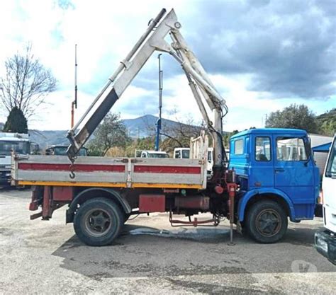 Camion Iveco Fiat Nc Ribaltabile E Gru Vallo Della Lucania