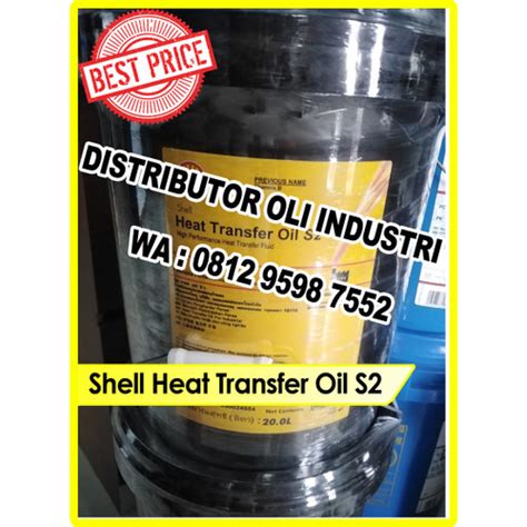 Jual Shell Heat Transfer Oil 20 LITER Kota Tangerang