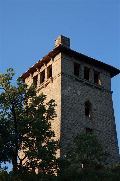 Ancient Water Tower Stock Image Image Of Windows Architecture 96718249