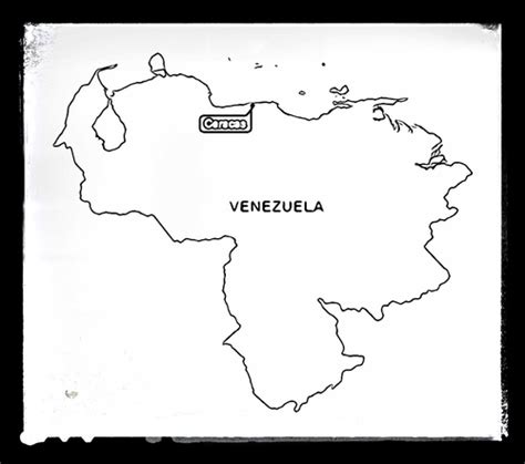 Venezuela Map Coloring Page