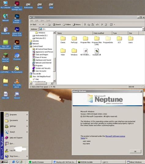 A nostalgic Windows 10 theme : r/windows