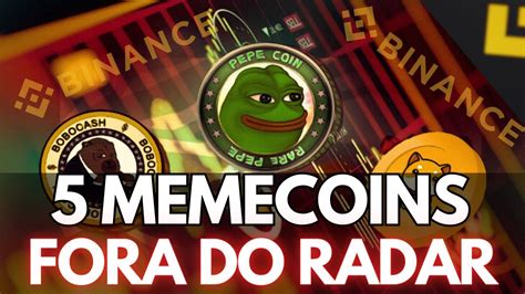 BOMBA 5 CRIPTOMOEDAS MEMES FORA DO RADAR QUE PODEM SER A PRÓXIMA