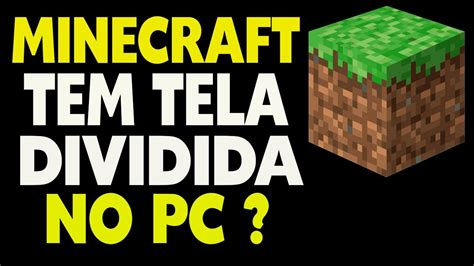 Minecraft Tela Dividida PC YouTube