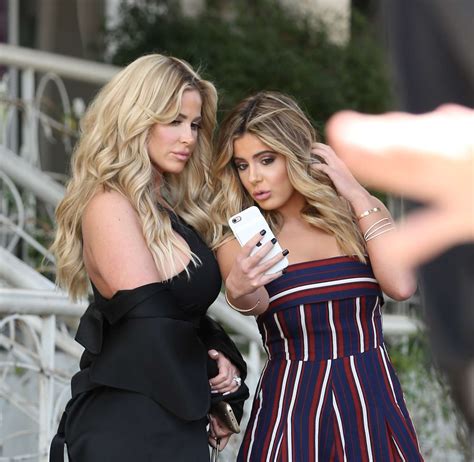 Kim Zolciak and daughter Brielle Biermann Leave the studios -01 | GotCeleb