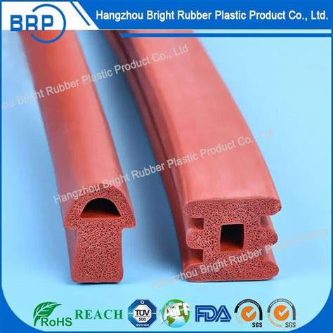 China Customized Extruded Seals Extrusion Rubber Seal Silicone Rubber ...