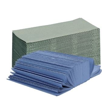 Paper Hand Towels Blue Z Fold 5000