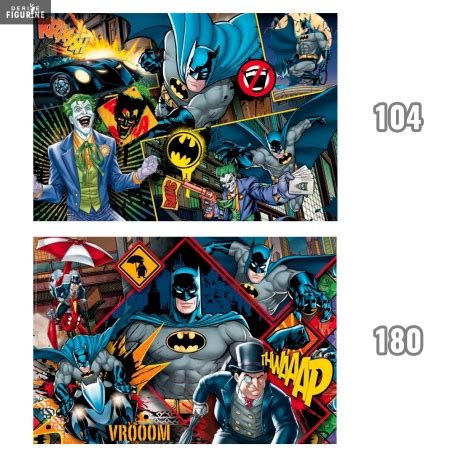 Puzzle Batman Supercolor Ou Pi Ces Dc Comics Clementoni