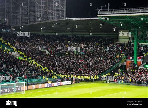 Glasgow Uk Th Dec Glasgow Fans Of Feyenoord During The Th