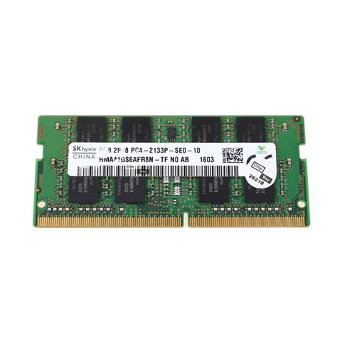 MEMORY- DDR4 8GB 2133Mhz PC4-17000 SODimm Laptop RAM Memory Stick ...