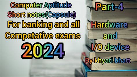 Computer Aptitude For Banking And All Competative Exams