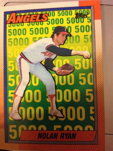 1990 Topps Nolan Ryan 3 Baseball Card For Sale Online Ebay