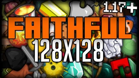 Faithful 128x128 Texture Pack 117 Download And Install Tutorial Youtube