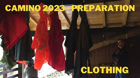 Camino 2023 Preparation 11 How Much Garment Do You Need YouTube