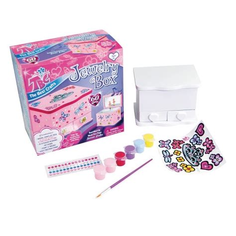 Buy The Best Crafts Jewelry Box Craft Kit at S&S Worldwide