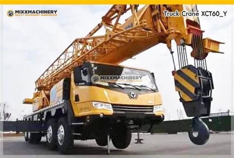 XCMG Truck Crane XCT60 Y MixxMachinery เครองจกรกลหนก เครน รถขด รถตก