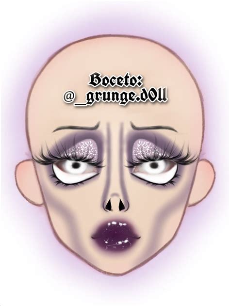 Boceto Tim Burton Makeup 💀 Makeup Halloween 🎃 Макияж на хэллоуин