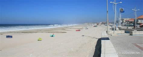 Praia Do Furadouro Em Ovar Portugal